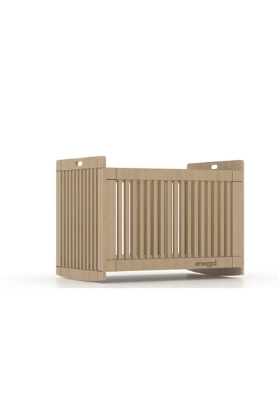 Enwood ALGOL MODÜLER MDF SALLANAN BEŞİK SAFİR MEŞE (İÇ YATAK ÖLÇÜSÜ 60 CM  X 100 CM) - 3