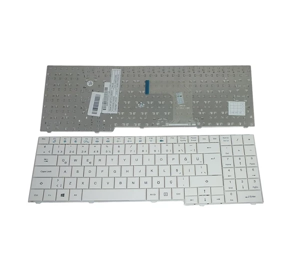 Vestel Onyx Game 156X-i7264-FD-P7 C Klavye Tuş Takımı Beyaz TR