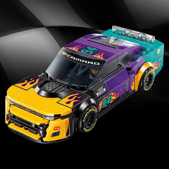 Lego Speed Champions Nascar Next Gen Chevrolet Camaro Zl1 76935 - 6