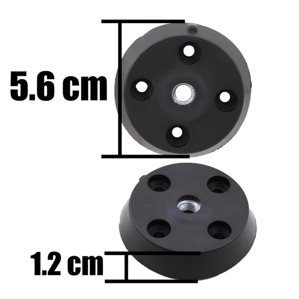 8 Adet Düz Siyah Zigon Sehpa Ayağı Tabanı Mobilya Masa Açılı Orta Sehpa Ayak Bağlantı Aparatı - 8