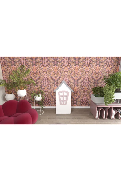 Enwood VEGA  MODÜLER KAPAKLI-RAFLI MDF SU BAZLI BOYALI  ÇOCUK DOLABI 120 X 60 X 37 CM - 2