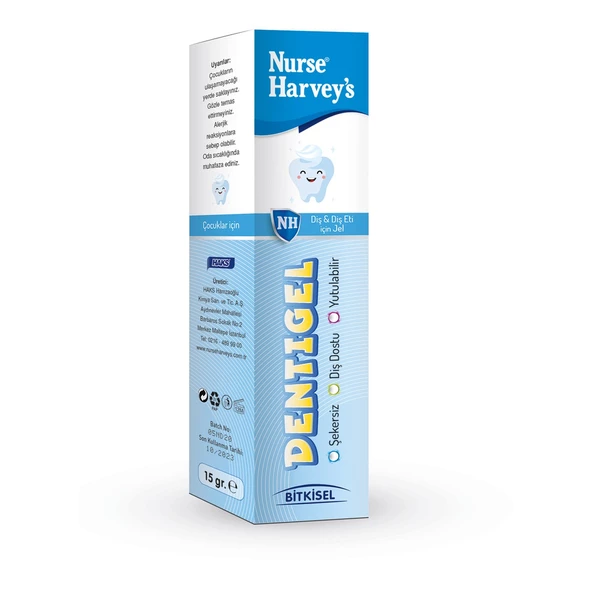 Nurse Harveys Dentigel Diş Jeli 15gr Tıbbi Cihaz