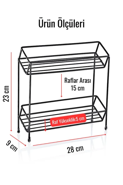 GRİMOR Life Metal Standlı Violet 8'li Vakum Kapaklı Mika Baharatlık Seti 250 ml Etiket Hediyeli - 5