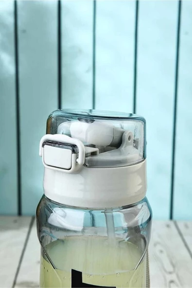 GRİMOR Life Polikarbon Pipetli Sızdırmaz Sporcu Okul Su Matarası Su Şişesi Suluk 700 Ml-koku Yapmaz - 4