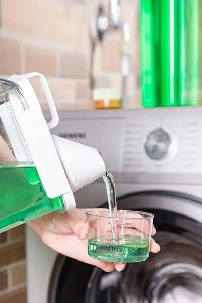 GRİMOR Life 1 Adet Sızdırmaz Depolama Erzak Bakliyat Deterjan Saklama Kabı- Ölçekli Saklama Kutusu 1100 ml - 4