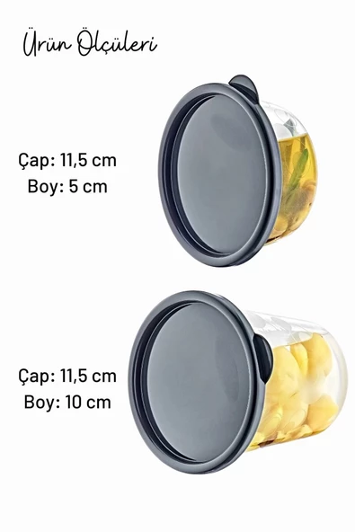 GRİMOR Life 12 Li Sızdırmaz Difriz Saklama Kabı 6x500 ml 6x250 Ml-anne Sütü Et Tavuk Suyu Beslenme Kabı - 4