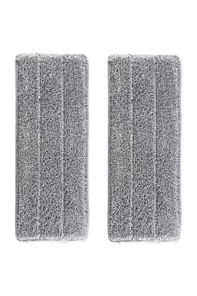 GRİMOR Life Flat Tablet Mop Yer Duvar Silme Temizlik Kova Seti 2 Adet Microfiber Yedek Bez Paspas - 6