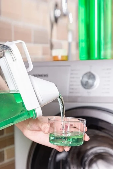 GRİMOR Life 1 Adet Sızdırmaz Depolama Erzak Bakliyat Deterjan Saklama Kabı - Ölçekli Saklama Kutusu 2300 ml - 4
