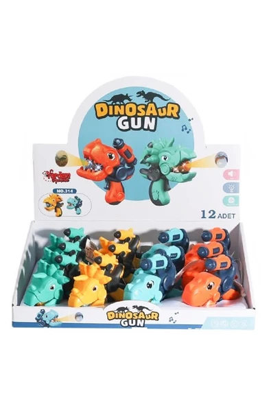 Işıklı ve Sesli Projeksiyonlu Dinozor Tabancasıyla Kendi Dünyanı Oluştur! - 6