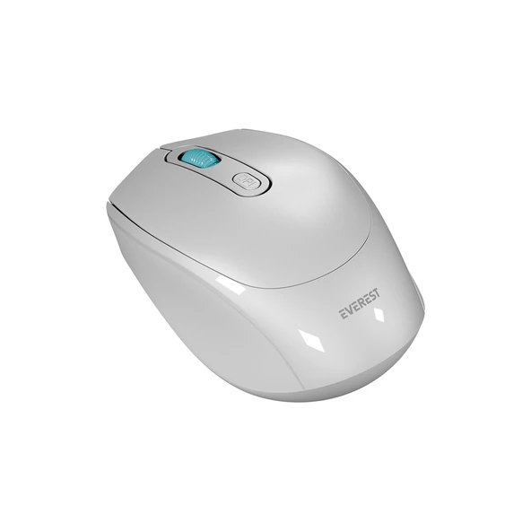 Mouse Kablosuz 2.4 Ghz Everest SMW-87 Gri - 5