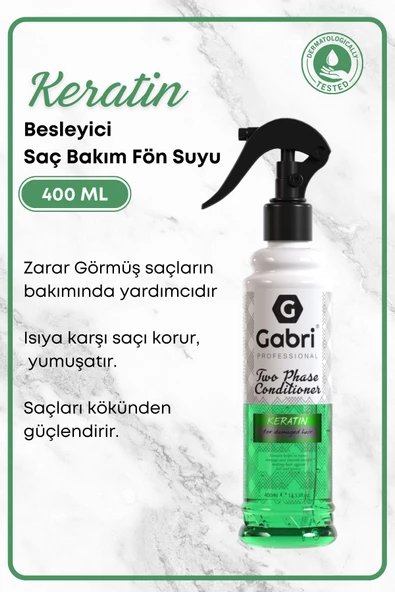 GRİMOR Life Besleyici, Onarıcı Keratin Fön Sütü Kolay Tarama Etkili Isıya Karşı Koruyucu 400 ml