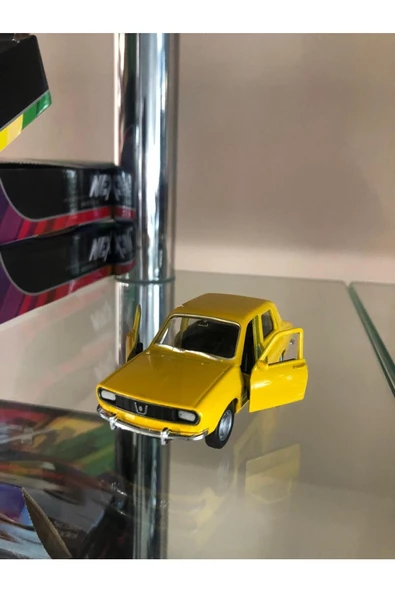 1974 RENAULT 12 TS 1/36 Ölçek Welly Diecast Metal Çek Bırak Araba - Resim 3