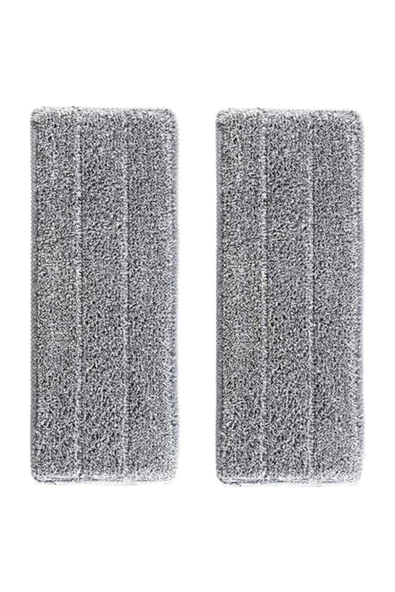 GRİMOR Life 2 Adet Flat Mop Yedek Mikrofiber Bez Paspas - 4