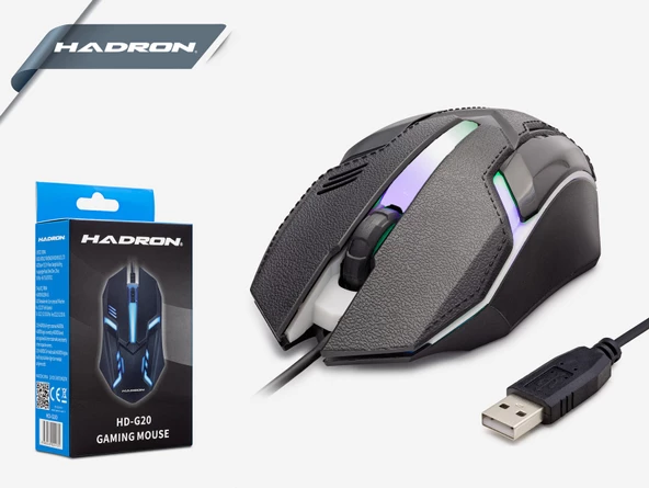 Mouse Oyuncu 1600 Dpi Hadron G20 HDX3257