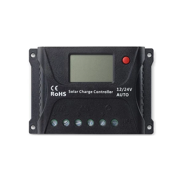 MAX HP4830 12/24/36/48V 40A PWM Solar Charge Controller