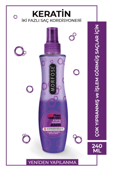 Çift Fazlı Fön Suyu Keratin 240 ml