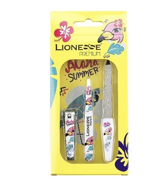 Lıonesse 3 Lü Törpü Cımbız Trnak Makası Set 122