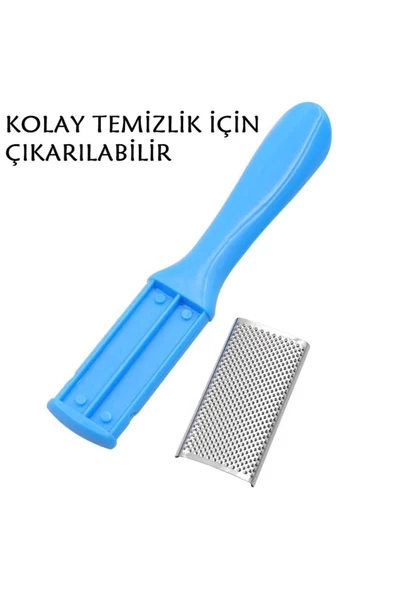 Fontenay Ayak Topuk Ölü Deri Rende Törpüsü Çift Taraflı Mavi Renk - 3