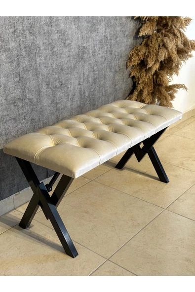 Bench puf Ayaklı 42x90 puf ölçüleri - 2