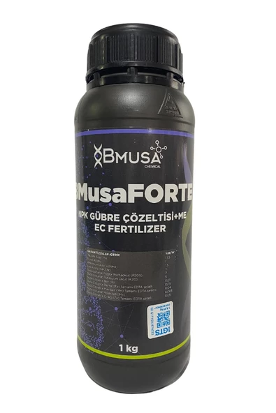 Bmusa Forte Npk Gübre Çözeltisi+ME 1 Lt