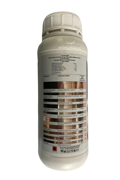 Higro Combi Mıcro Elements Sıvı Yaprak Gübresi 1 Lt - 2