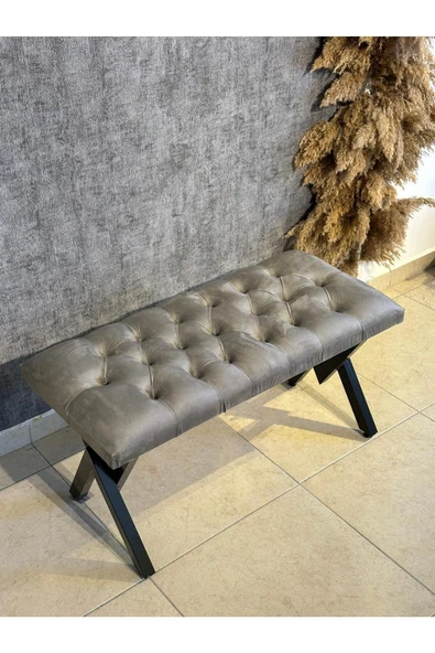Bench puf Ayaklı 90 Cm   42x90 puf ölçüleri - 3