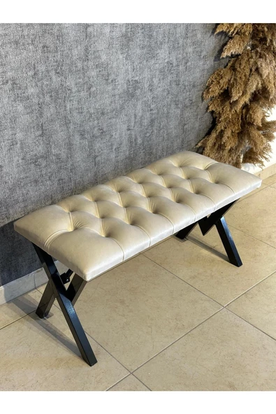 Bench puf Ayaklı 42x90 puf ölçüleri - 3