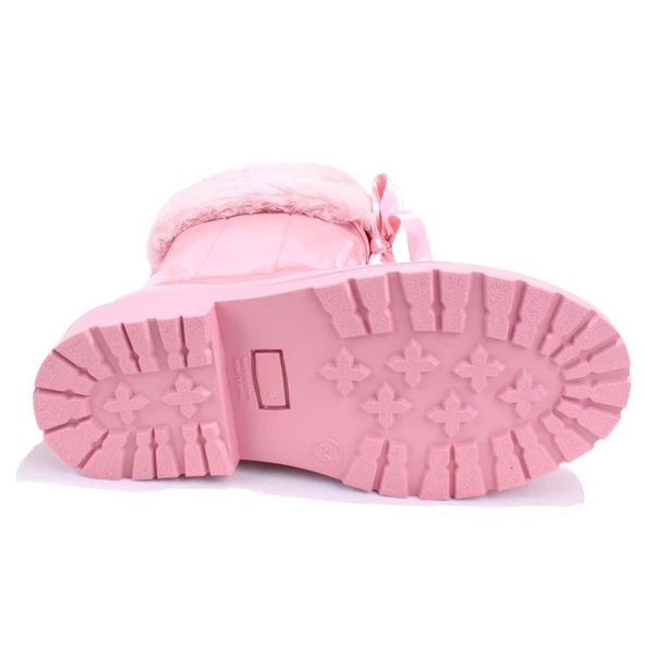 Igor W10239 Campera Charol Soft Pembe Ortopedik Kız Çocuk Yağmur Çizme - Resim 4