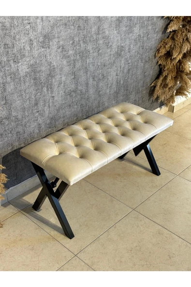 Bench puf Ayaklı 42x90 puf ölçüleri - 4