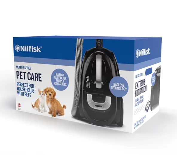 Nilfisk Meteor Pet Care Allergy Çift Hepa Filtreli Toz Torbasız Elektrikli Süpürge - 8