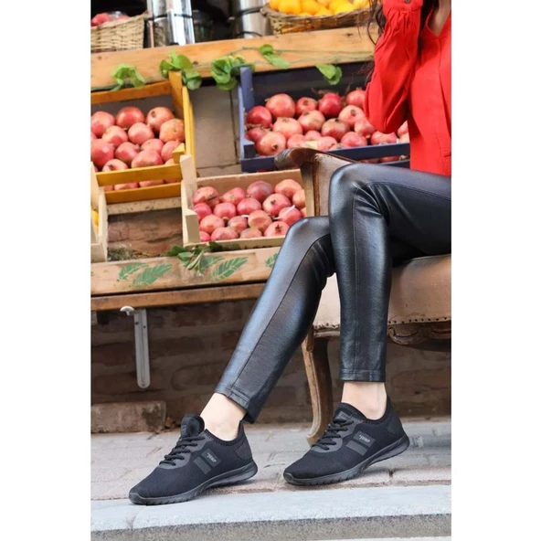 JUMP 24853 SİYAH SİYAH COMFORT CASUAL ANATOMİK SPOR AYAKKABI - 5