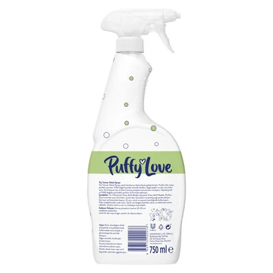 Puffy Love Tüy Tutmaz Tekstil Sprey 750 ml