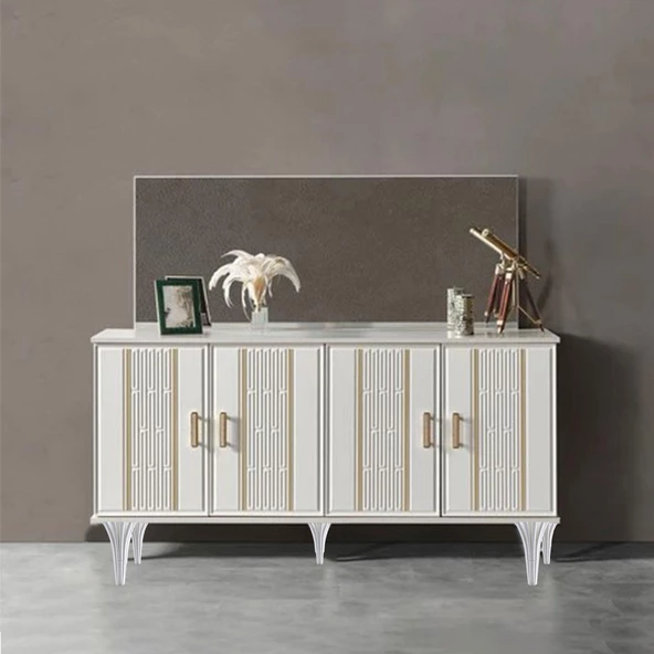 Mobilya Kanepe Koltuk Konsol Tv Ünitesi Baza Ayağı Orta Sehpası Ayak Ayakları 16 cm Beyaz - Resim 9