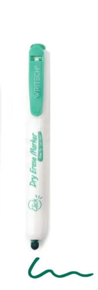 WRITECH W-709 BASMALI TAHTA KALEM YEŞİL - 12'Lİ KUTU - 2