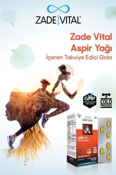 Zade Vital Aspir Yağı 60 Yumuşak Kapsül - Blister x2 (2'li Avantaj Paketi) - Resim 2