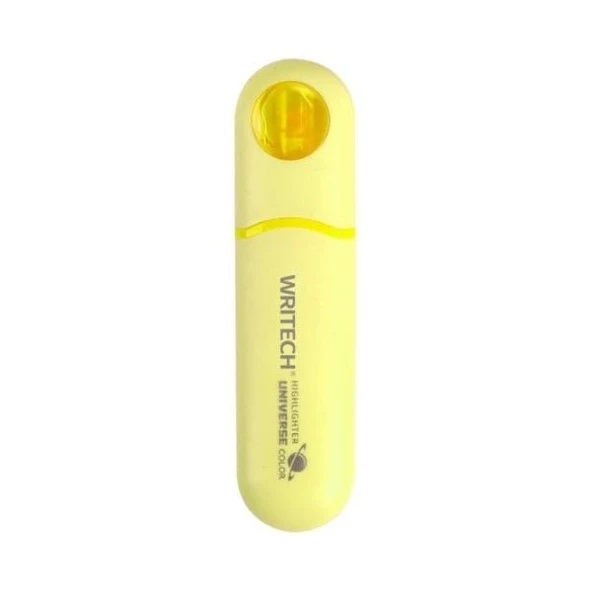 WRITECH W-8154 ASTRONOT FOSFORLU KALEM PASTEL SARI - 12'Lİ KUTU - 2