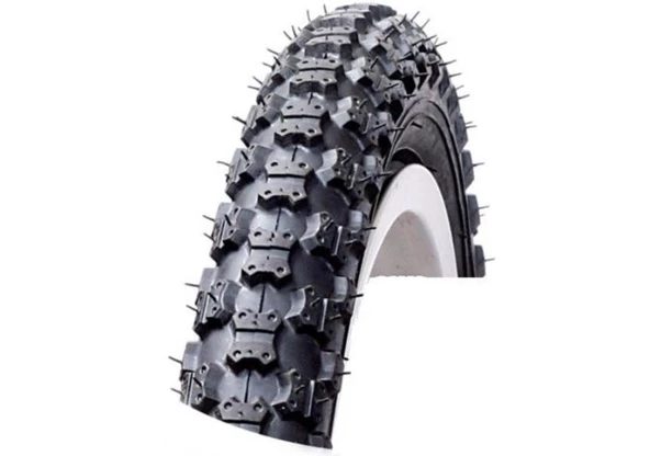 Vona P701 12 x 1.75 Bisiklet Dış Lastik 12 Jant Çocuk Bisikleti Dış Lastik Siyah