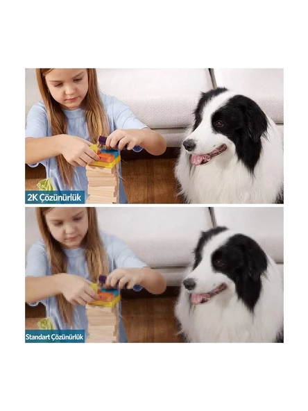 Anker Eufy Security 360 Derece Dönebilen Kızılötesi Gece Görüşlü IP Kamera - 2K HD Çözünürlük - Apple HomeKit Uyumlu -T8410 (Anker Türkiye Garantili) - Resim 5