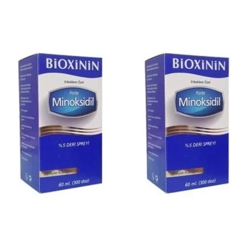 Bioxinin Forte %5 Deri Spreyi 2 Adet YENİ AMBALAJ - 2