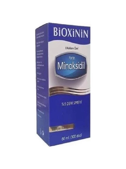 Bioxinin Forte %5 Deri Spreyi 60 ml YENİ AMBALAJ - 2