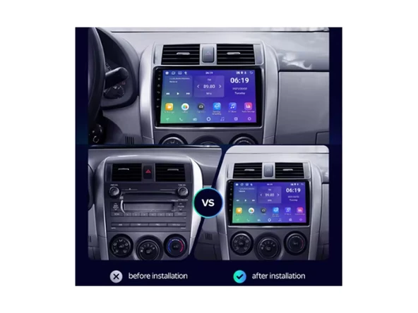 Toyota Corolla Multimedya (2008-2012) 4 GB RAM 64 GB Hafıza 8 Çekirdek Cadence - Resim 9