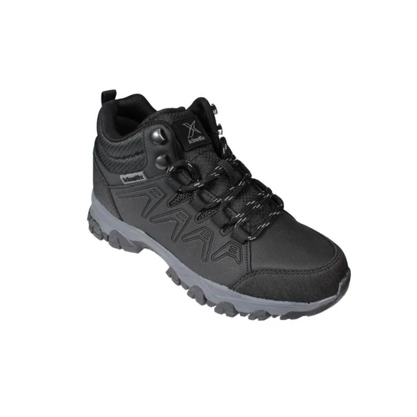 KİNETİX Unisex 36-40 Siyah Outdoor Bilekli Bağcıklı Bot