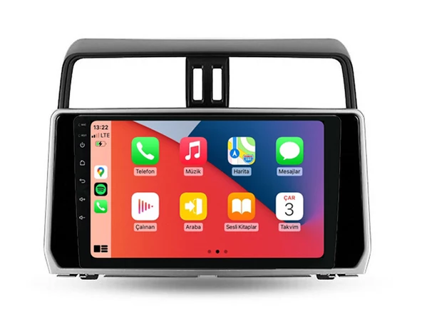 Toyota Prado Multimedya (2018-2020) 6 GB RAM 64 GB Hafıza 8 Çekirdek Navigatör Premium Series ürün görseli