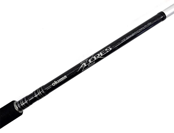 Okuma Azores Shore Jigging Spin 304cm 40-100gr 2 Parça Olta Kamışı - 6