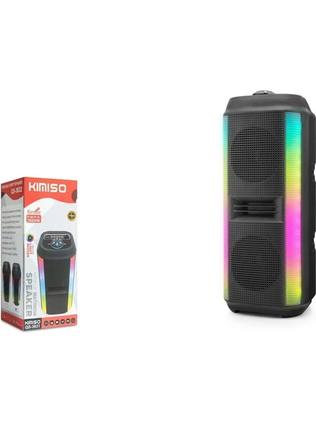 Kımıso QS3631 Bluetooth Speaker 2x4" 160*380*156MM