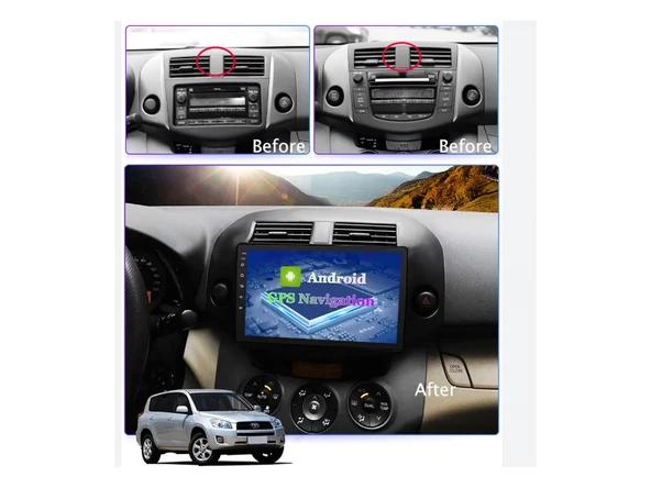 Toyota RAV4 Multimedya (2007-2012) 2 GB RAM 32 GB Hafıza 4 Çekirdek Cadence - Resim 9