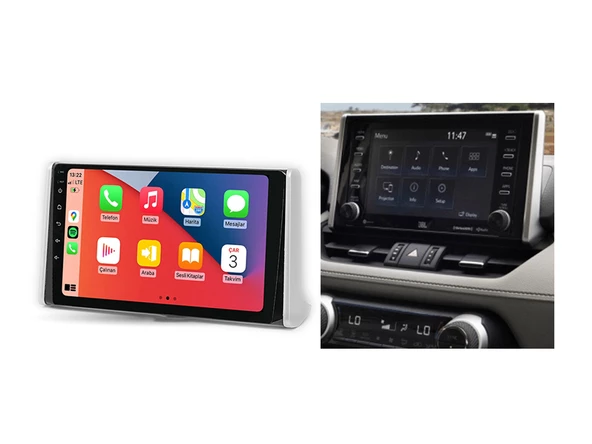 Toyota RAV4 Multimedya (2019-2023) 2 GB RAM 32 GB Hafıza 4 Çekirdek Necvox - Resim 9