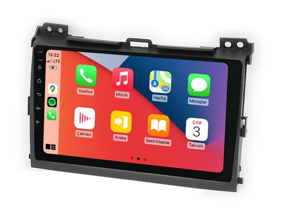 Toyota Prado Multimedya (2004-2009) 6 GB RAM 64 GB Hafıza 8 Çekirdek Navigatör Premium Series ürün görseli