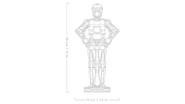 LEGO Star Wars 75398 C-3PO - 4
