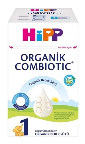 Hipp 1 Organik Combiotik Devam Sütü 600 gr